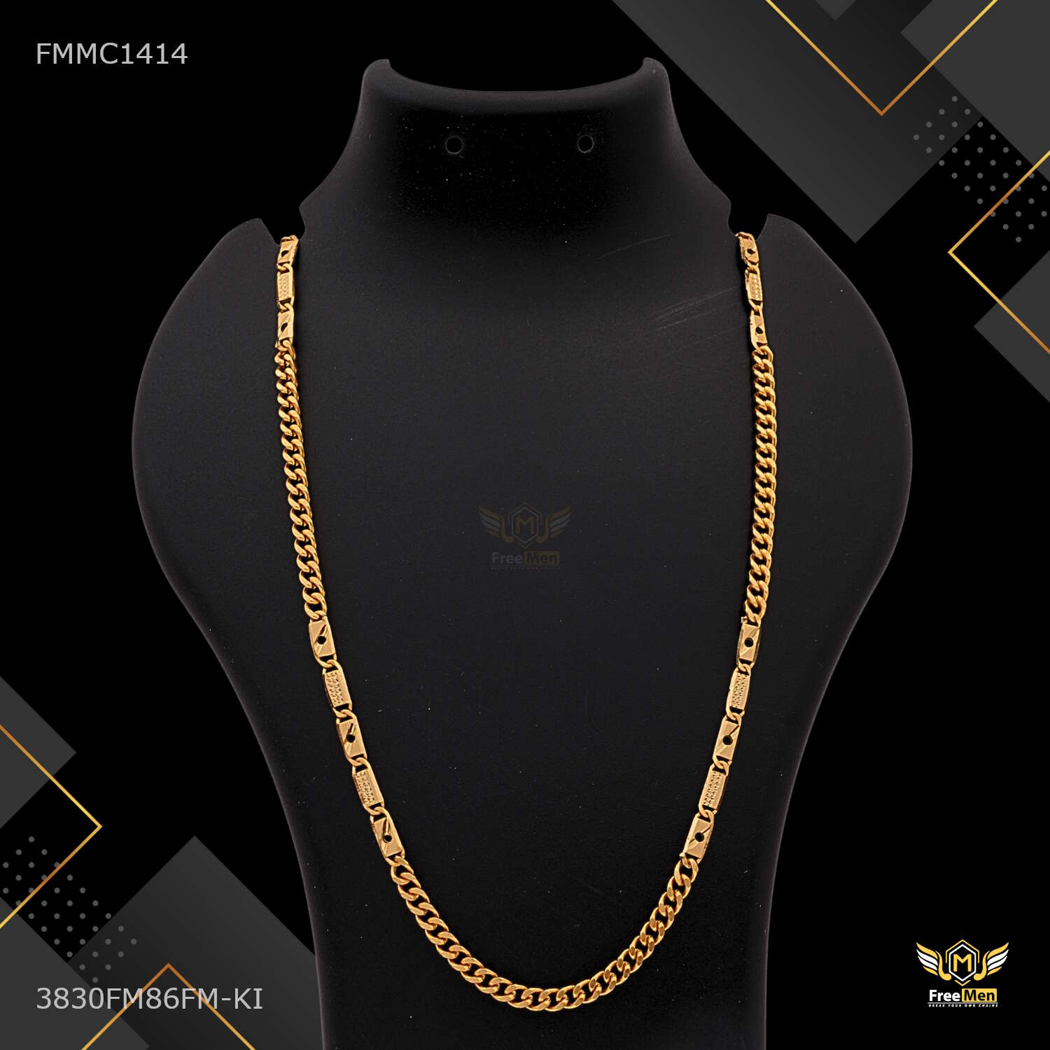 Classic Ring to Ring Round Nawabi Chain for Man