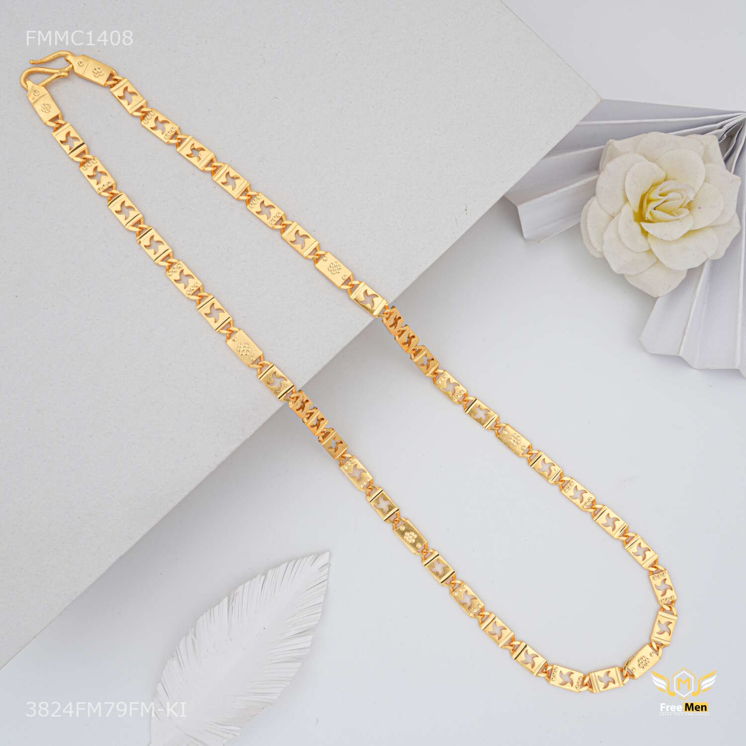 Classic Star Box Nawabi Chain for Man