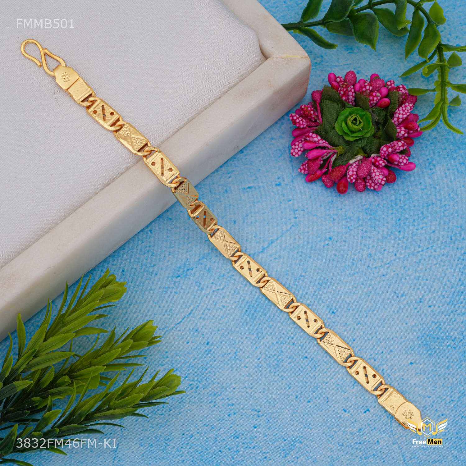 Designer One by One Divide Nawabi Bracelet for Men