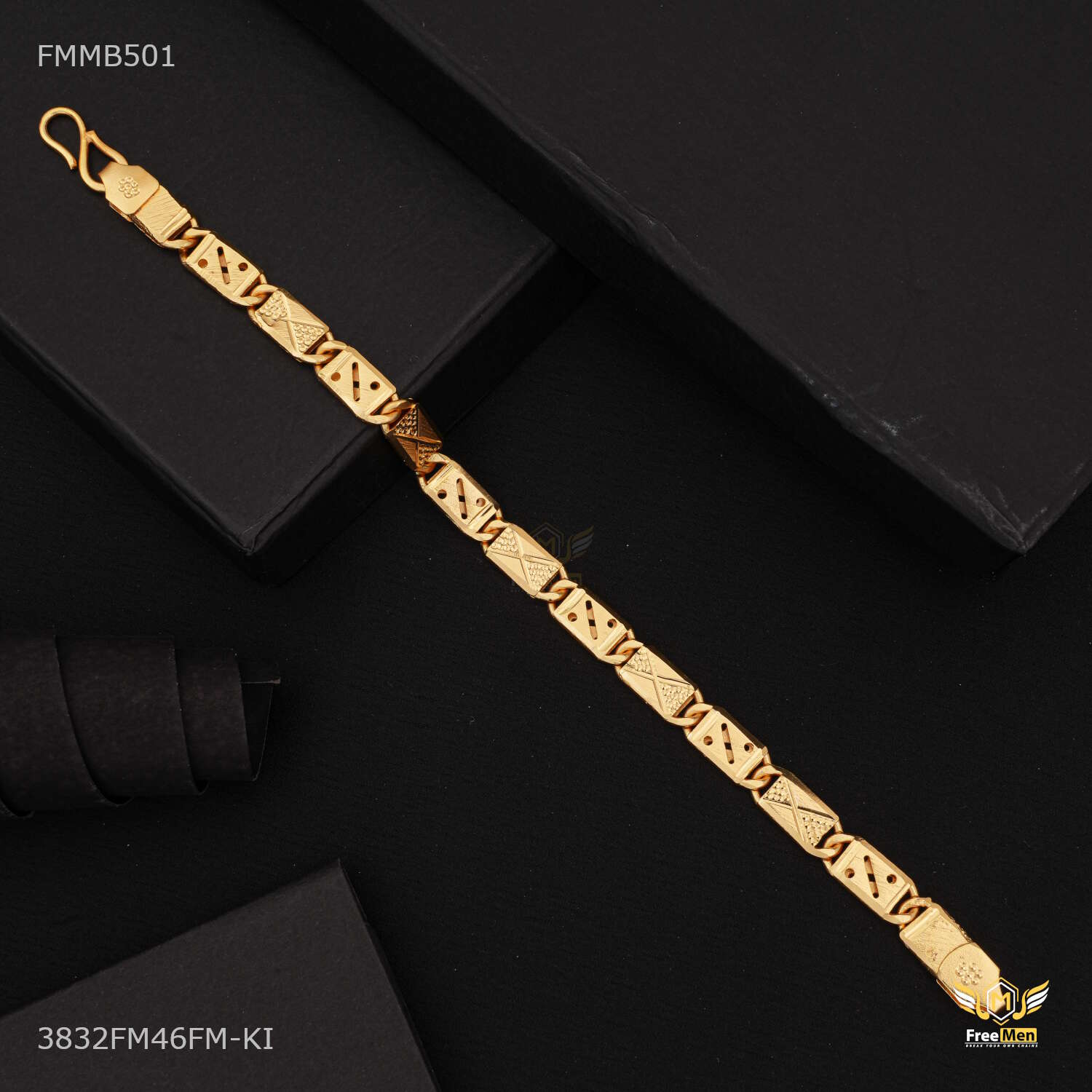 Designer One by One Divide Nawabi Bracelet for Men