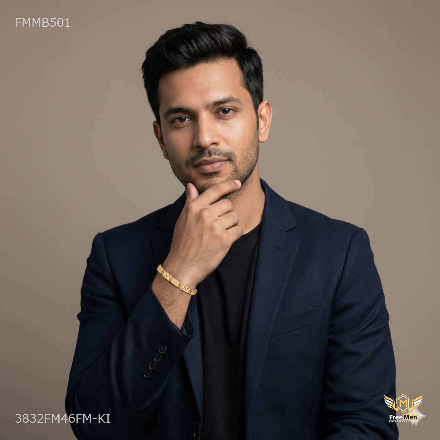 Designer One by One Divide Nawabi Bracelet for Men