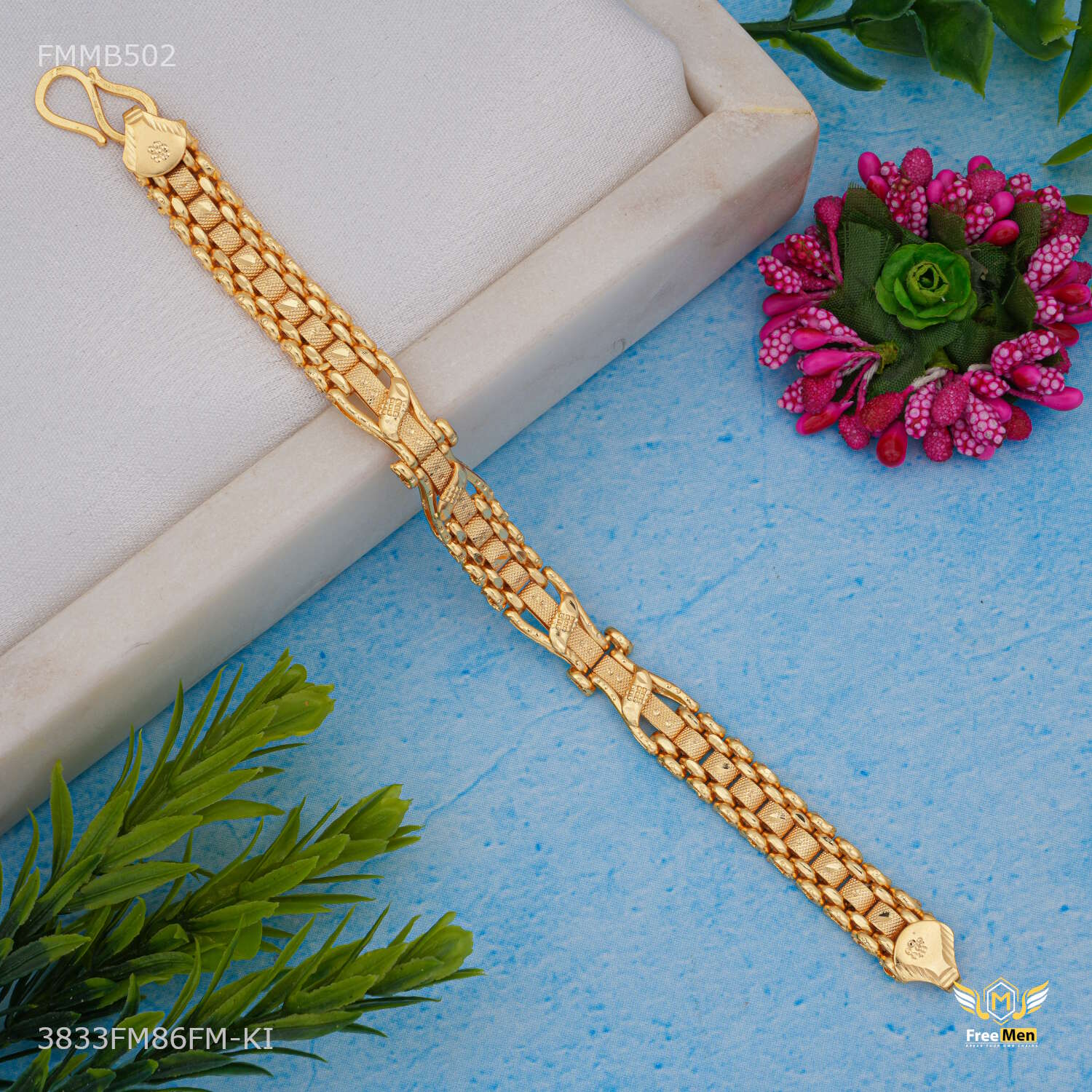 Designer Passi Leaf Bracelet for Men 