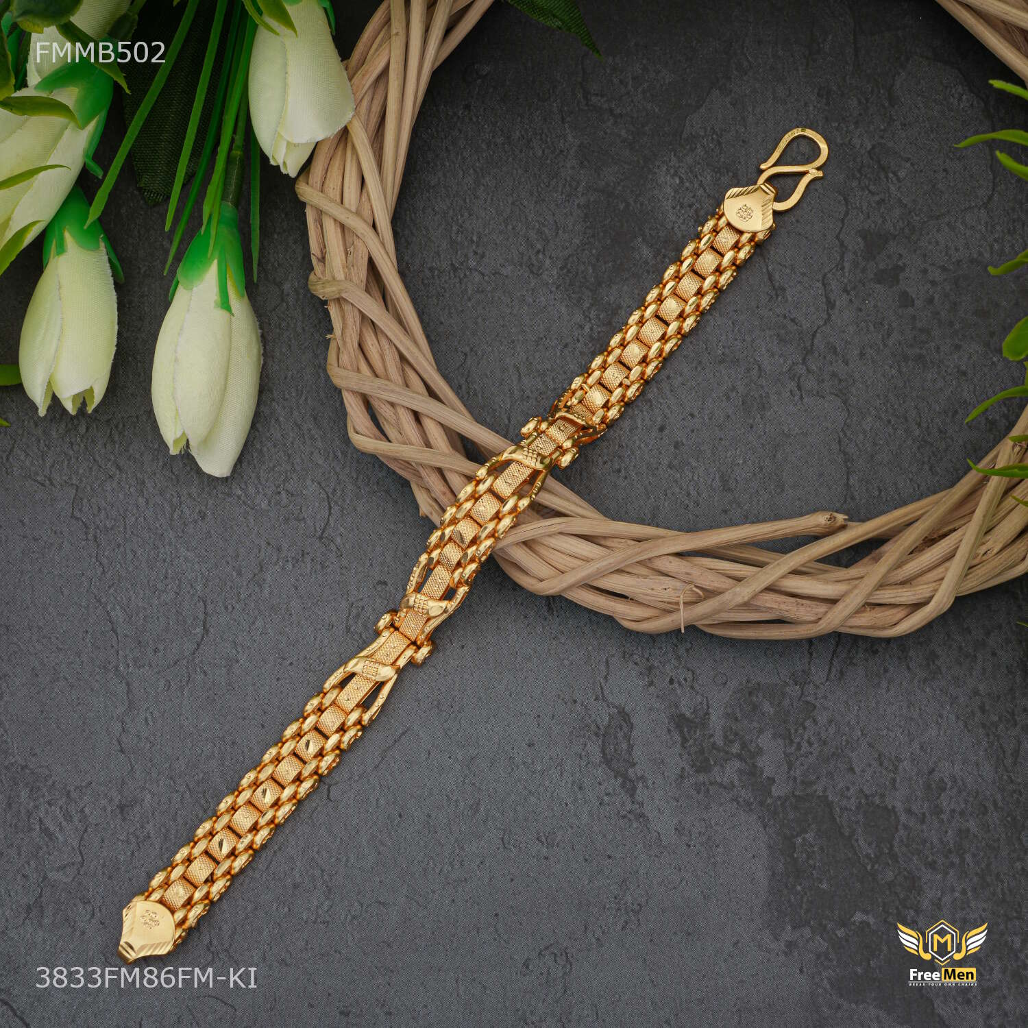 Designer Passi Leaf Bracelet for Men 