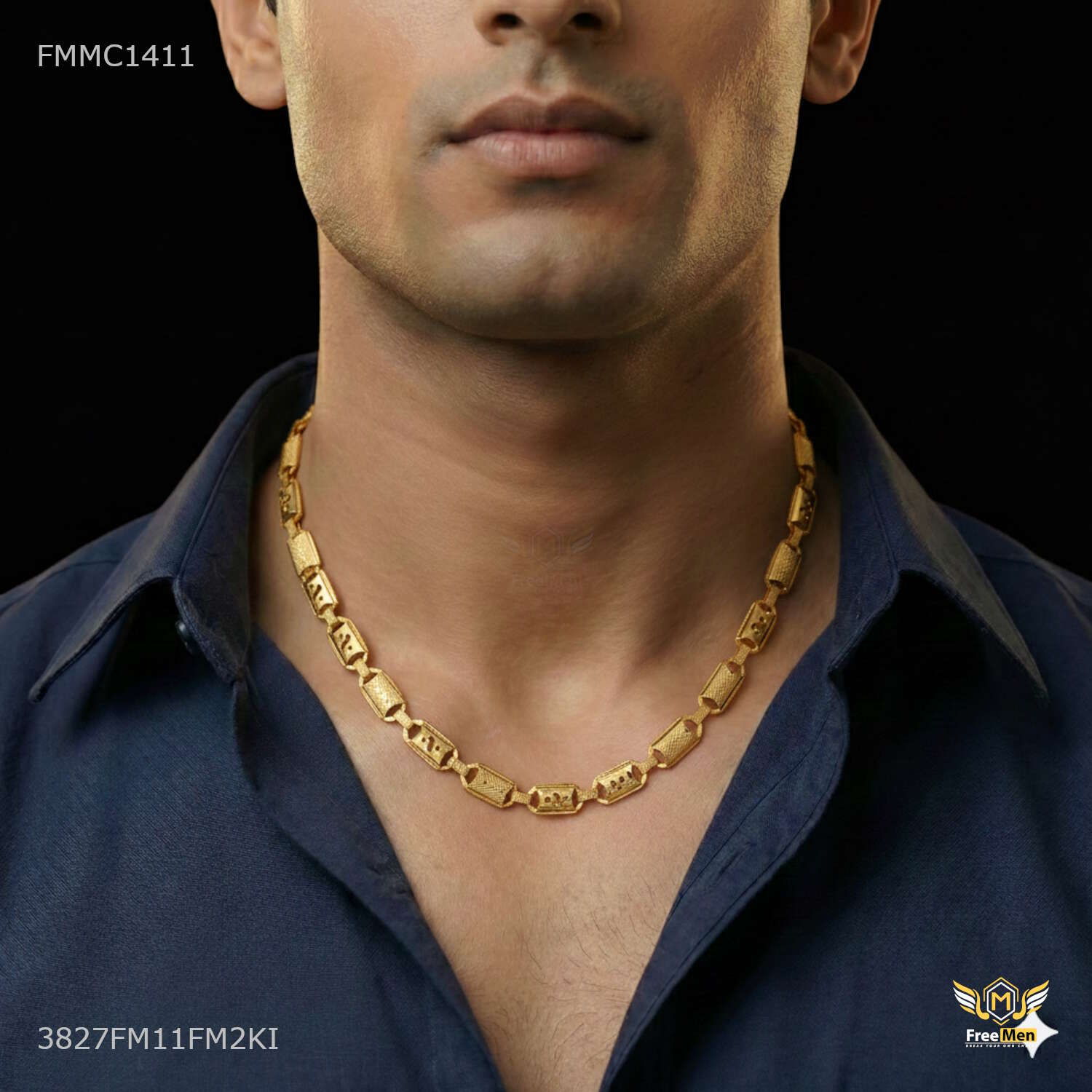 Divide Classic C cut Nawabi Chain for Man 