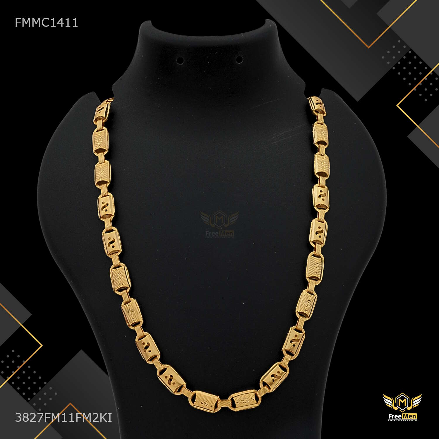 Divide Classic C cut Nawabi Chain for Man 